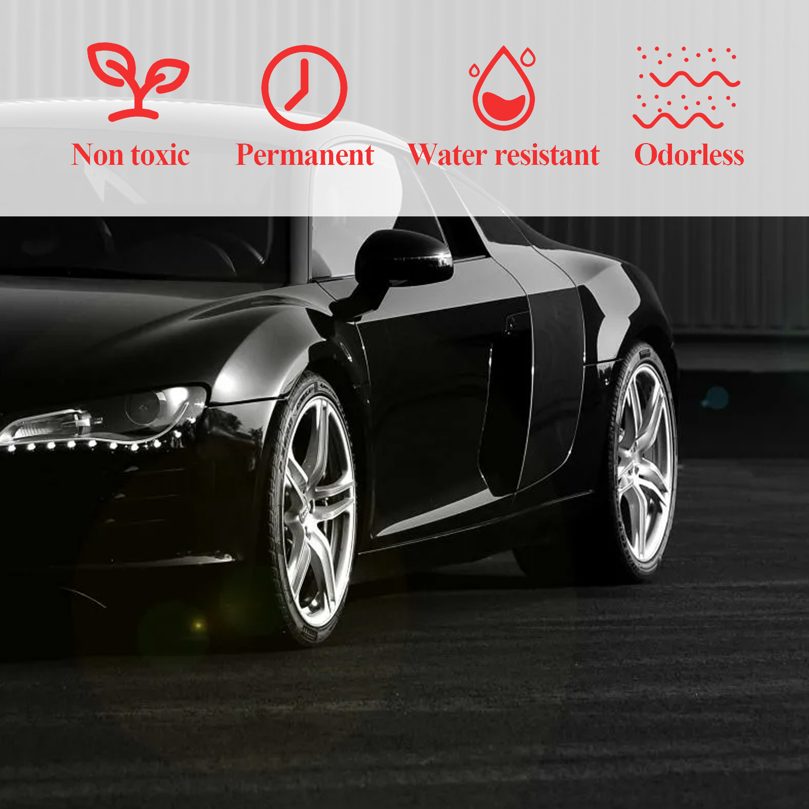 Rayhong Car Scratch Repair Pen, Paint Touch-Up Pen, Car Paint Scratch Repair Pen, Car Special Scratch Care Pen