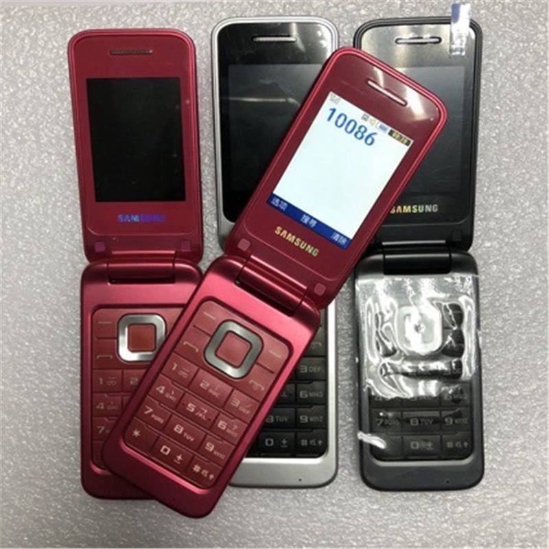 Cross-Border Export C3520 Gsm 2g Non-Smart Mobile Flip Elderly Feature Phone
