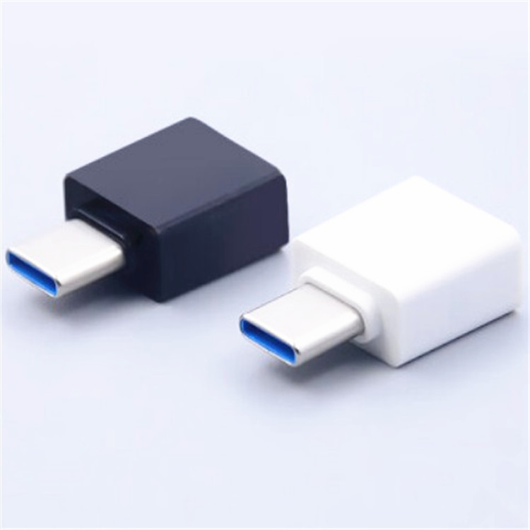 Square Otg Adapter Type-C to Usb3.0 Android Mobile Phone U Disk Car V8 Adapter Micro to USB