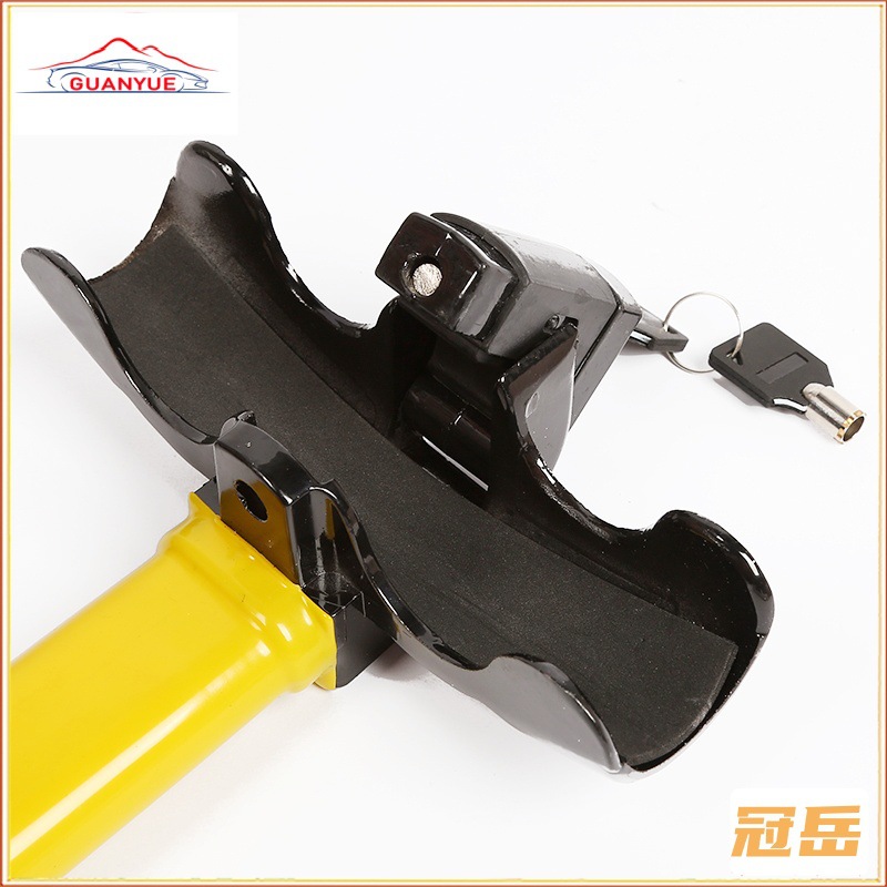 Car steering wheel lock T-type steering wheel lock self-defense car safety lock car front anti-theft lock wholesale