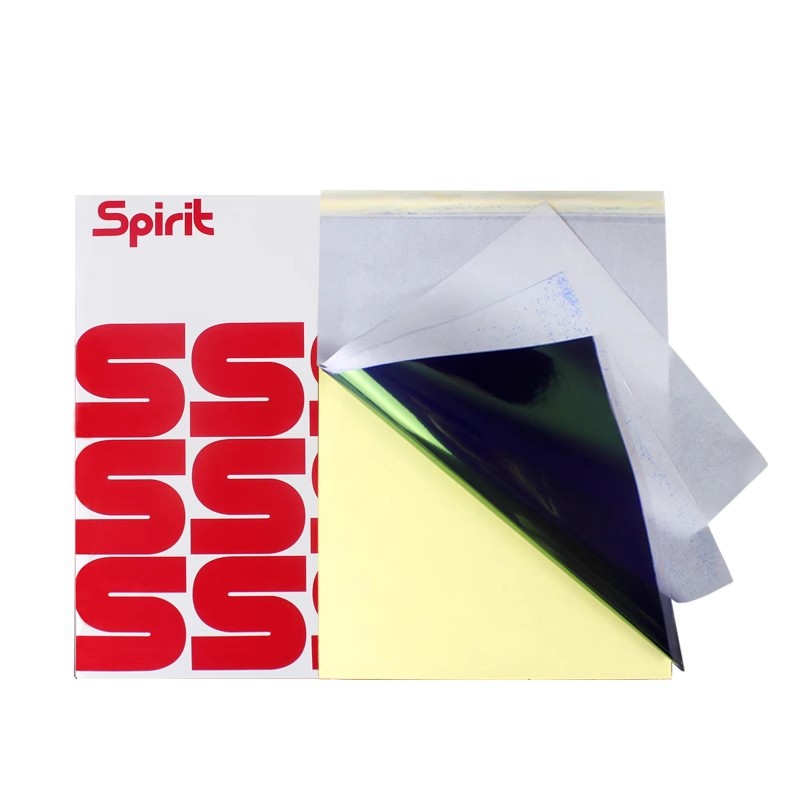 Split Tattoo Transfer Paper Quadruple Yellow A4 Copy Paper Tattoo Printing Paper Tattoo Equipment Cross-border Wholesale
