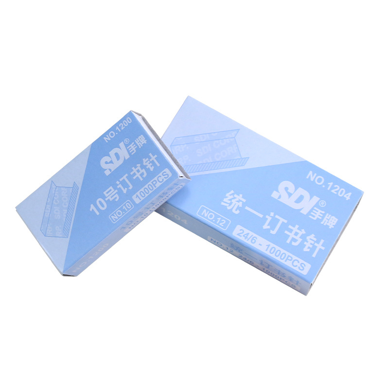 Hand-Held Stapler Sdi120010 Type 1204 Uniform Type 24/6 Staples 1000 Pieces Stapler Office Binding Supplies