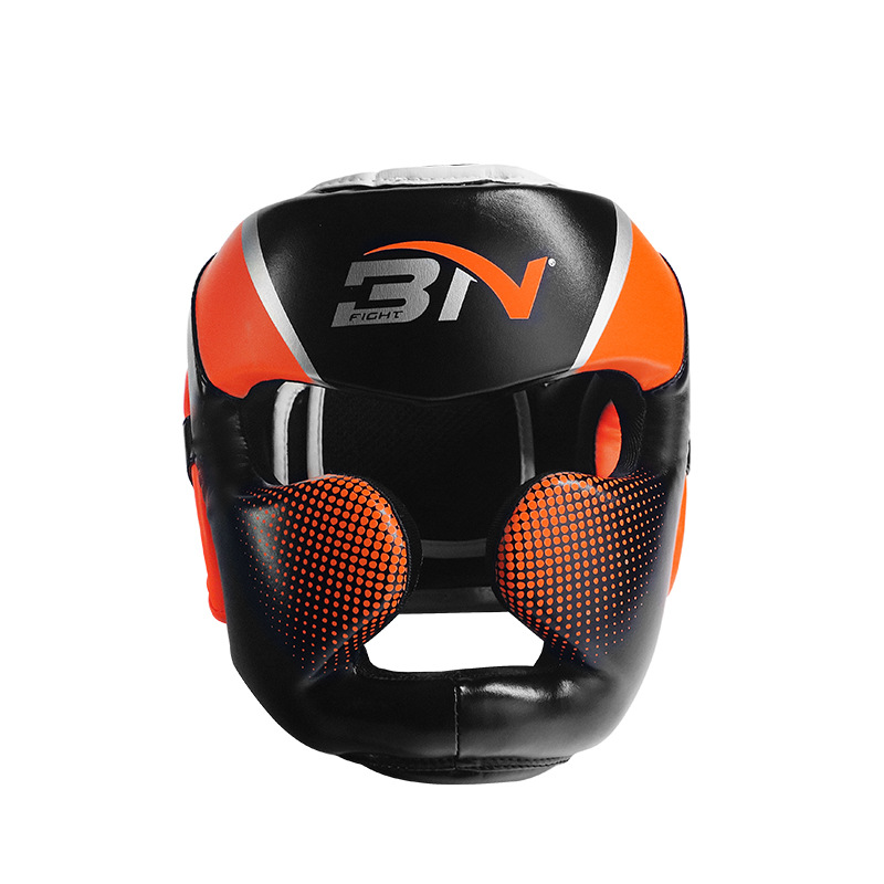 Bn Kidsren's Muay Thai Sanda Protective Gear Boxing Gloves Helmet Leggings Protective Gear Youth Adult Suit One Size Fits All