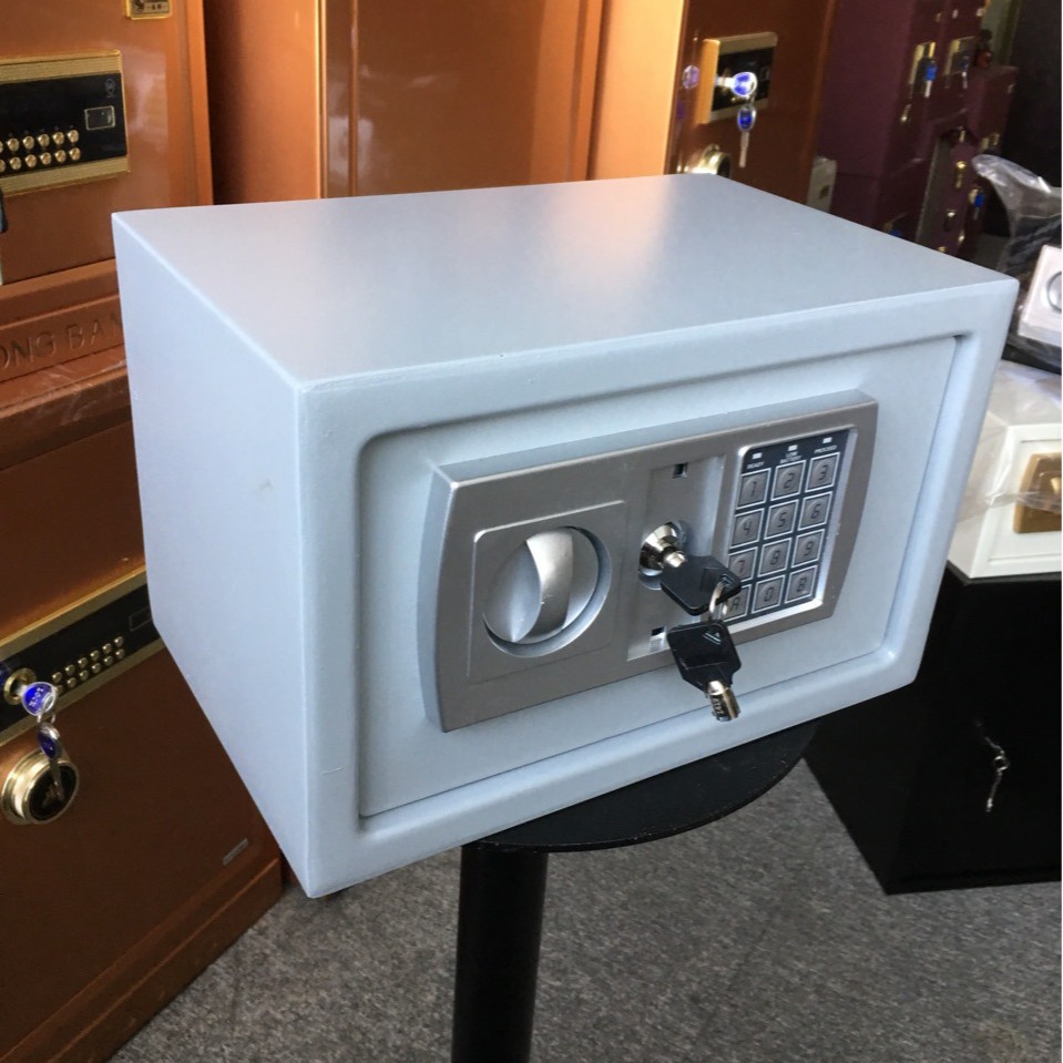 Manufacturer Safe New Fireproof Small All-Steel Private Home Electronic Password Safe Foreign Trade Supply Model