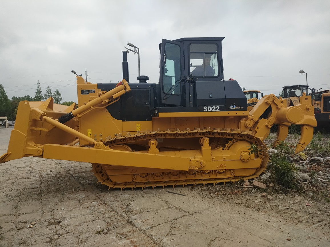 Export Export Type Used Bulldozer for Sale 90% New Shantui Sd22 Bulldozer with Ripper