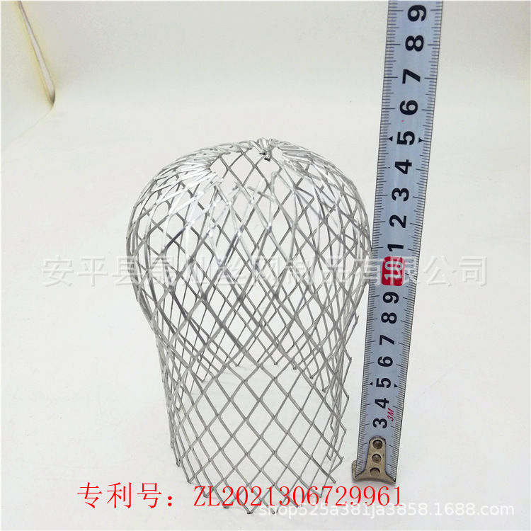 Cross-border gutter guard net 3 inch expanded aluminum filter filter Net anti-clogging leaf debris eave cover