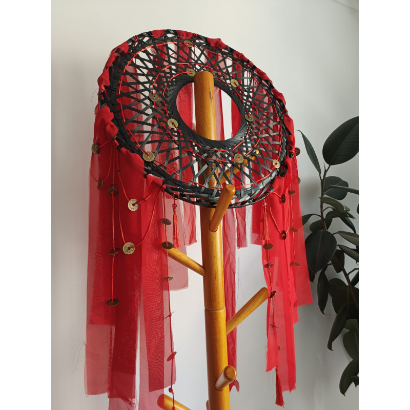 Странная и загадочная даосская шляпа из бамбука Ли Хуованга, дешевая, древний стиль, для съемок, бамбуковая шляпа, древний костюм