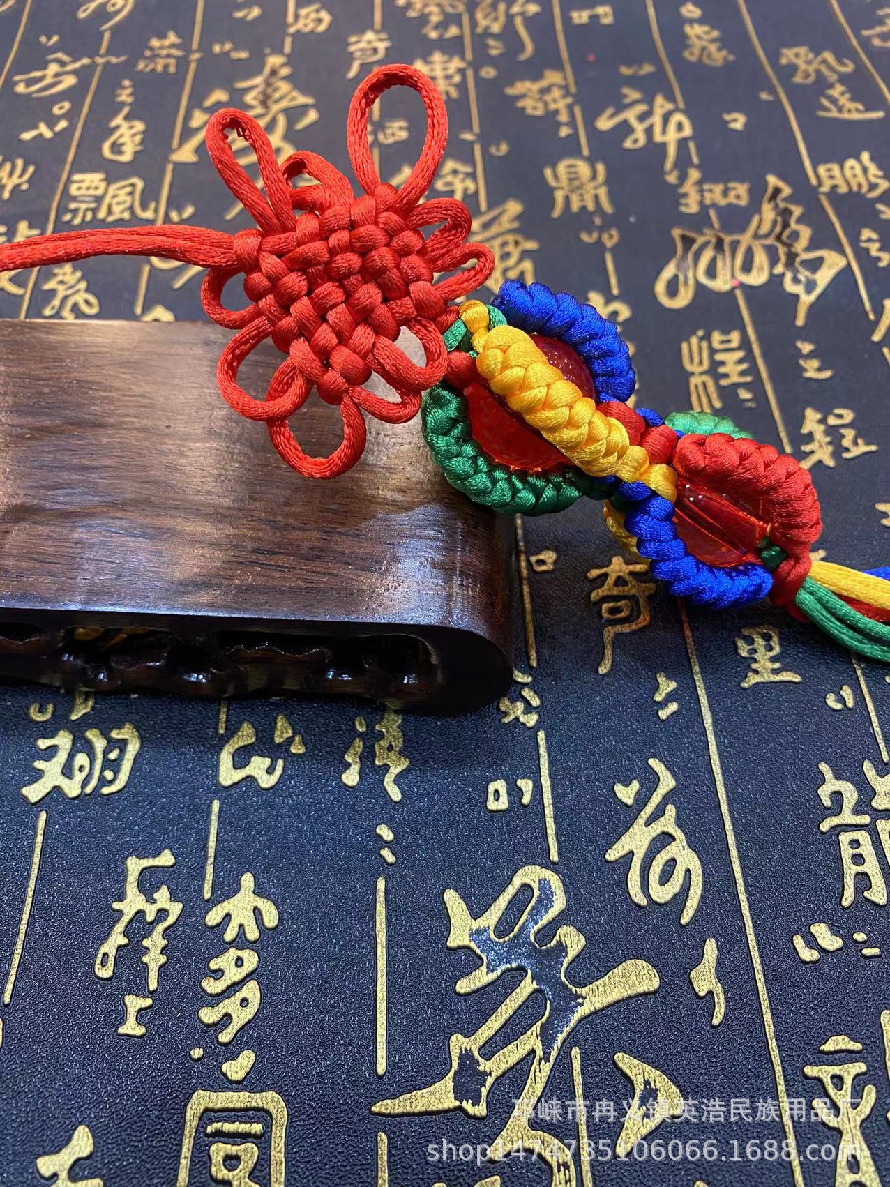 King Kong Knot Pendant for Car Hanging Xizang Chinese Knot Car Accessories