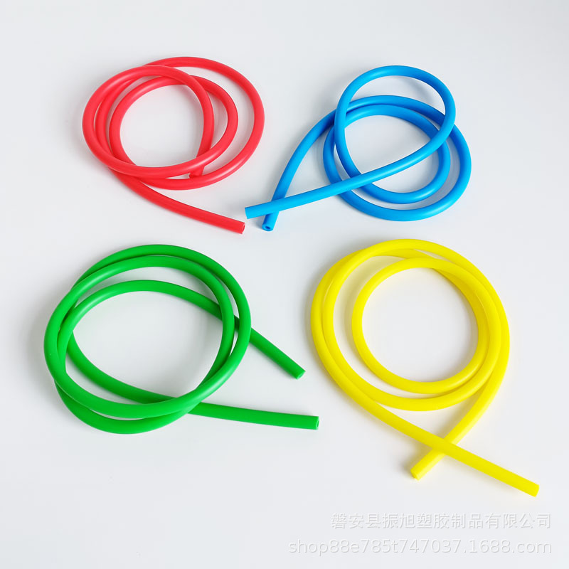 tpe Elastic Tension Tube Fitness Arm Strength Device Tensioner Tension Rope Soft Rubber Tube Tension Band Fitness Resistance Rope