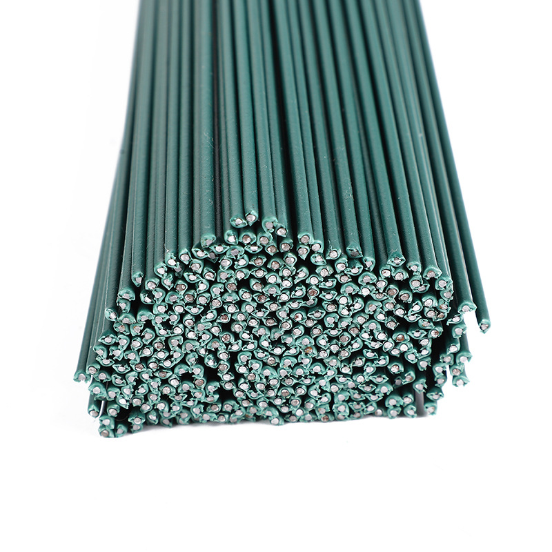 Manufacturer Direct Sales No. 2 Plastic Flower Wrapping Pole Artificial Rose Flower Arrangement Making Wire DIY Soap Flower Making Accessories