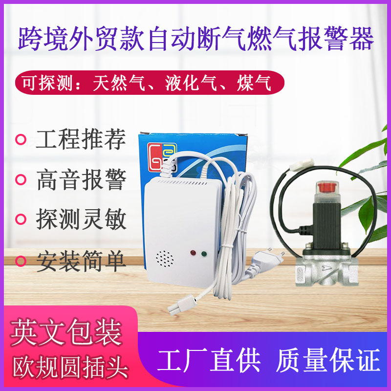Cross-border e-commerce foreign trade European regulations English gas alarm natural gas gas liquefied gas leak detector