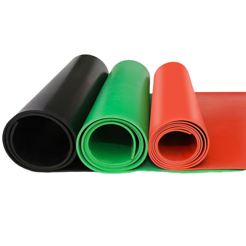 Wholesale Insulating Rubber Pads for Distribution Rooms, Industrial Wear-Resistant Rubber Pads, High-Voltage Flame-Retardant Anti-Slip Black Insulating Rubber Pads