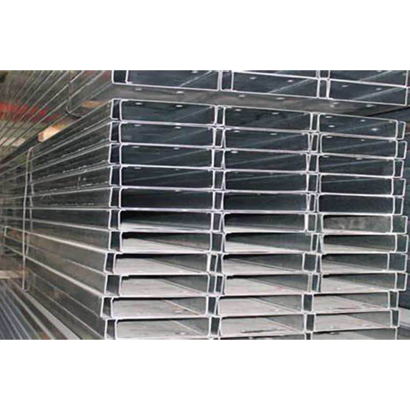Customized Galvanized C-Shaped Steel Q235B Beam Truss Cold-Bent Steel Roof Purlin Photovoltaic Bracket Guide Rail Accessories