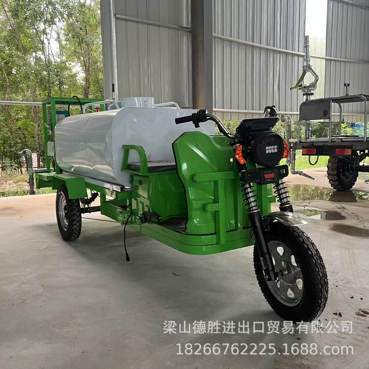 Новый энергийный распылитель, распылитель для озеленения, туманная пушка для удаления пыли на строительных площадках, электрический трицикл