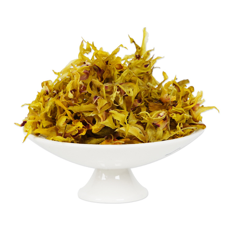 Huoshan Dendrobium officinale Flower Dried Flower Tea Imitation Wild Dendrobium Flower Big Flower Bulk Health Tea Dendrobium Fresh Dried Flower