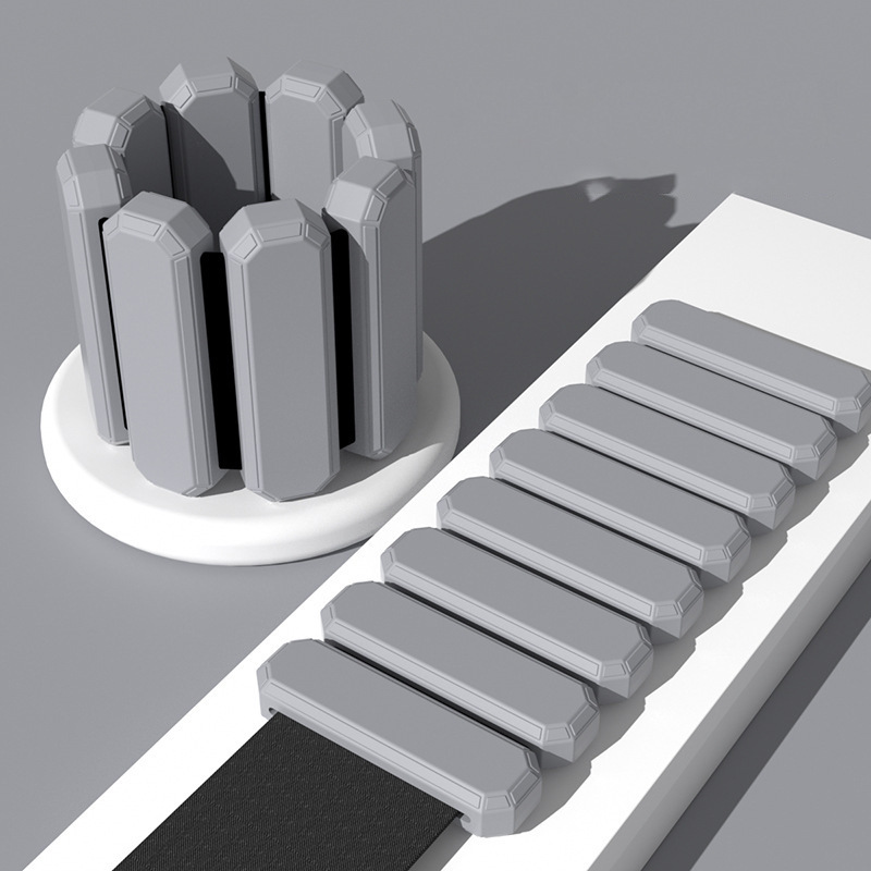 Detachable 2-Pound Weight-Bearing Bracelet Invisible Equipment Foot Binding Strength Training Silicone Sports Running Sandbag Private Model