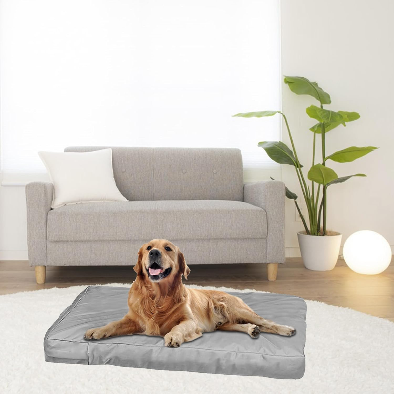 210D Oxford Cloth Pet Bed Cover Replaceable Pet Dog Bed Protective Cover Outdoor Waterproof and Dustproof Protective Cover