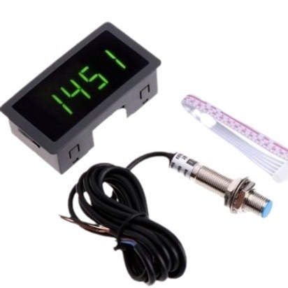 Digital Display Industrial Motor Tachometer/Hall Switch Can Measure the Speed of Fans, Harvesters, Etc. Cf5135B-Z
