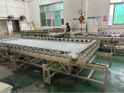 Factory direct screen printing equipment plate making equipment automatic mesh drawing machine high tension mesh drawing machine plate printing machine