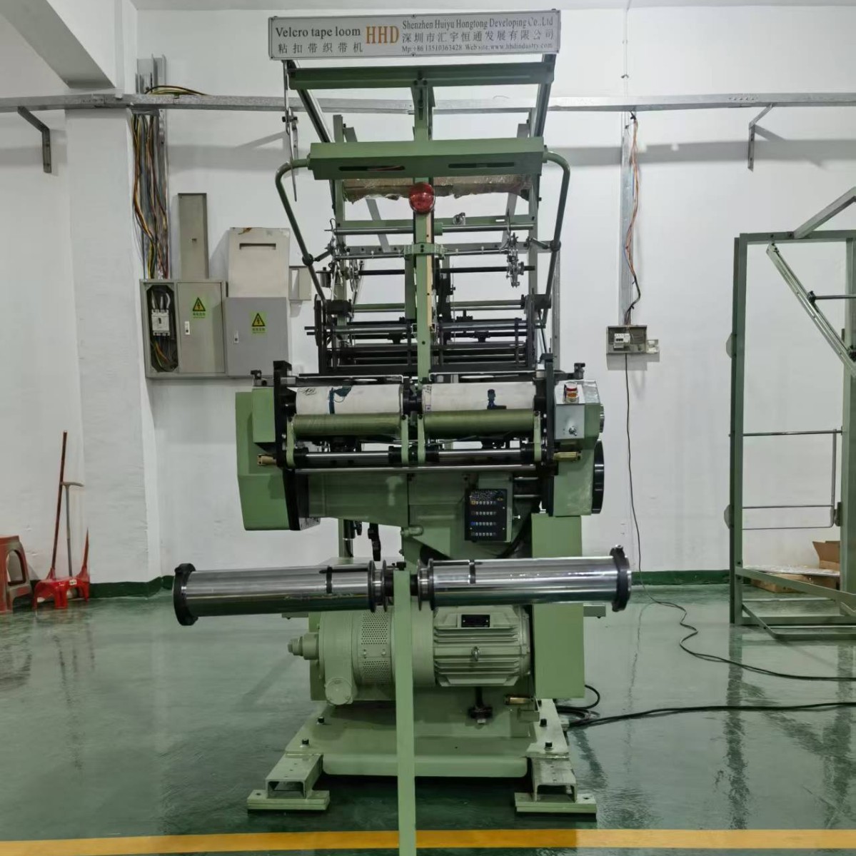 Factory High Speed Velcro Webbing Machine Equipment Wholesale 2/150 2/175 2/220
