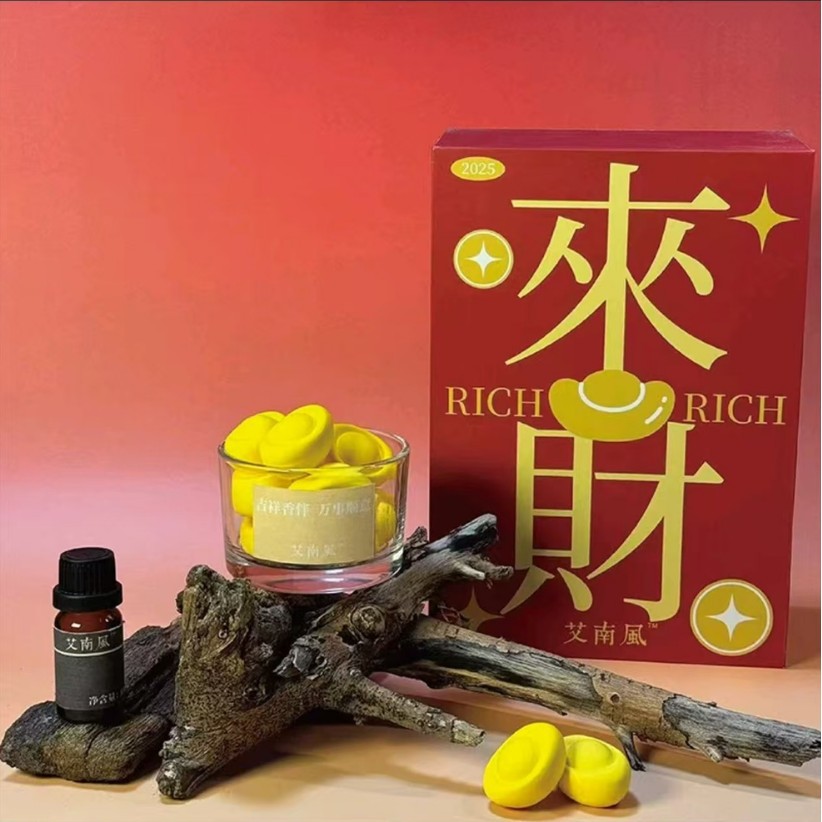 Набор подарков с ароматизатором из гипса, каменный диффузор эфирных масел, без пламени, для ароматерапии, высококачественный набор для дома и автомобиля на Новый год