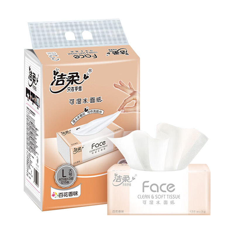 Порошок Jie Rou Pace мягкий 3-слойный 120 листов