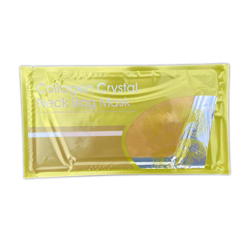 Cross-border e-commerce foreign trade wholesale full English Neck Mask neck mask moisturizing moisturizing neck pattern neck mask firming and fading