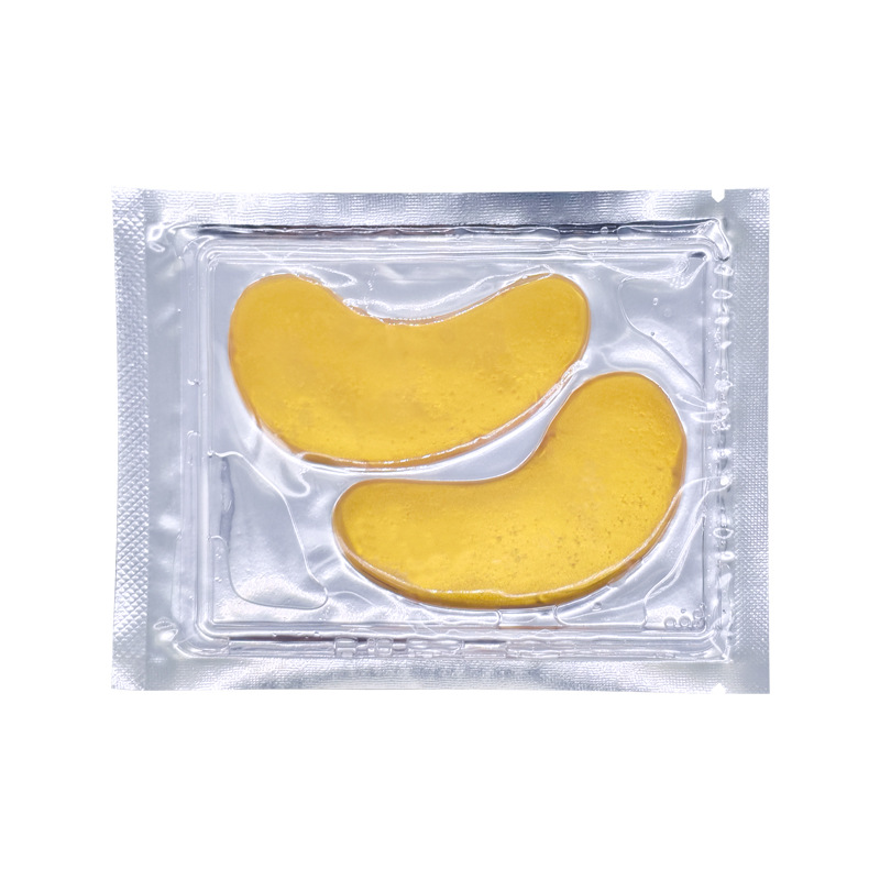 Cross-Border Hydrating Collagen Eye Patch Crystal Moisturizing Eye Mask Patch Firming and Diluting Eye Wrinkles Gold Eye Mask