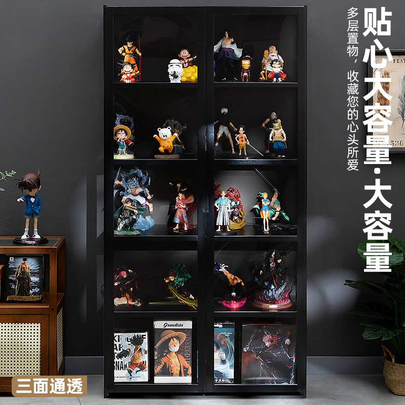 Home storage cabinet storage cabinet storage cabinet multi-layer with cabinet door bedroom home hand display cabinet batch