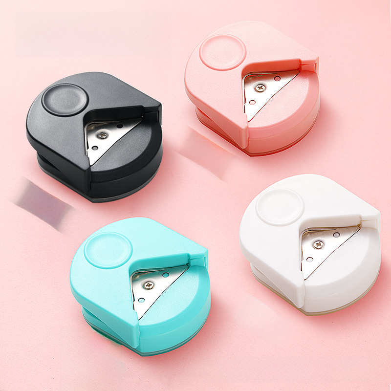 DIY Corner Filler R4 Chamfer Cutter Handmade Photo Paper Cutting Card Right Angle Tip Arc Trimming Paper Cutter