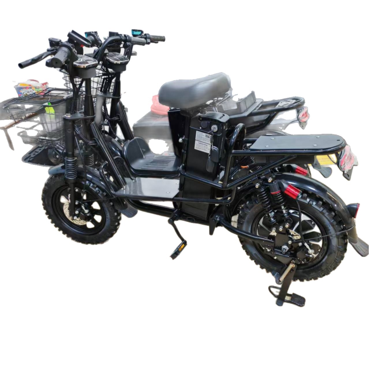 12inch Minako Princess Ylang Lithium Battery Electric Bicycle Long Range Electric Moped Electric Motorcycle