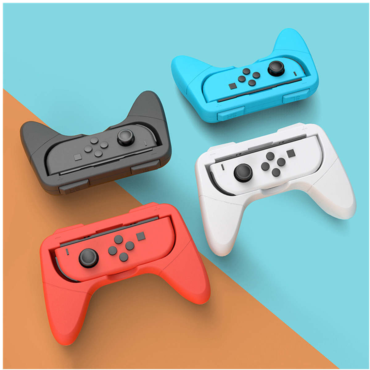 Ручка для Nintendo Switch OLED, держатель Joycon, рукоятка