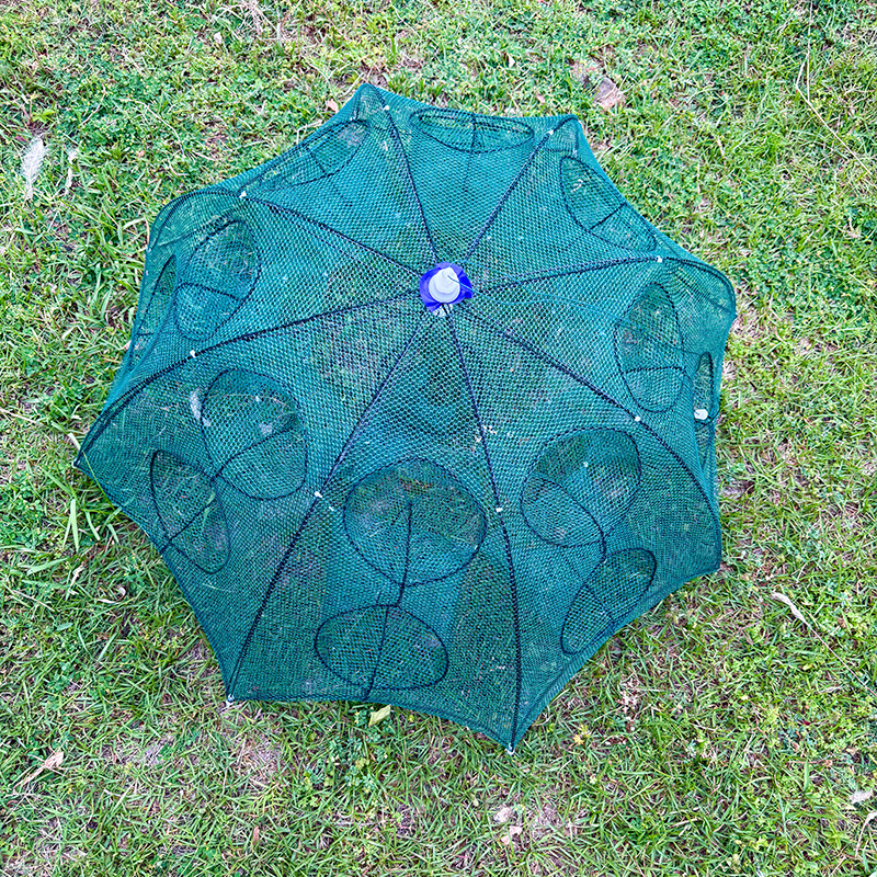 Umbrella Net Shrimp Cage Fishing Net Fish Protection Umbrella Cage Automatic Folding Fishing Net Throwing Net Fishing Cage Cover Cage River Shrimp Net Eel Cage