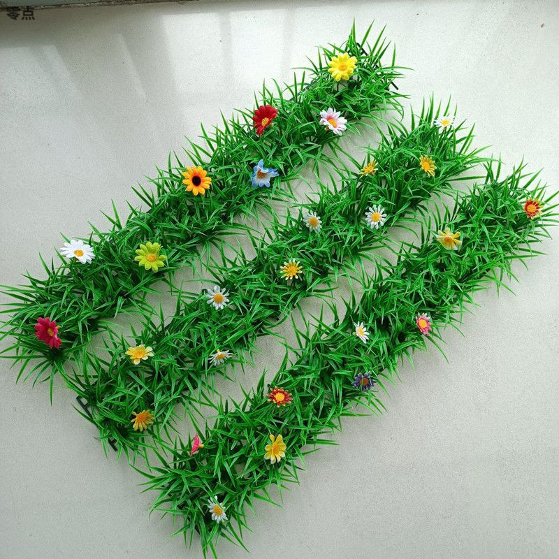 Ресторан с горячим горшком и цветочной перегородкой, украшение угла лестницы, искусственные вогнутые пластиковые цветы