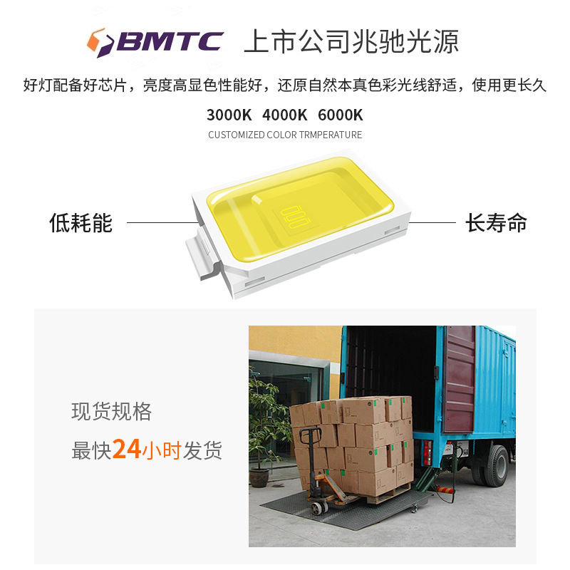 Led Strip Lights Seamless Splicing Office Lights Gym Shopping Malls Supermarkets Commercial Chandeliers Aluminum Strip Lights