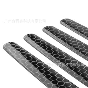 Cross-Border Hot-Selling Car Handle Door Bowl New Honeycomb Texture Door Bowl Handle Protective Sticker Anti-Slip Sticker 8-Piece Set