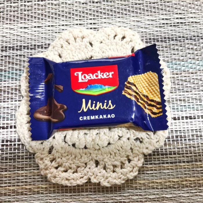 Loacker Italian Laijia Wafer Pouch Wedding Candy Biscuits Snacks 10g Hazelnut Vanilla Chocolate