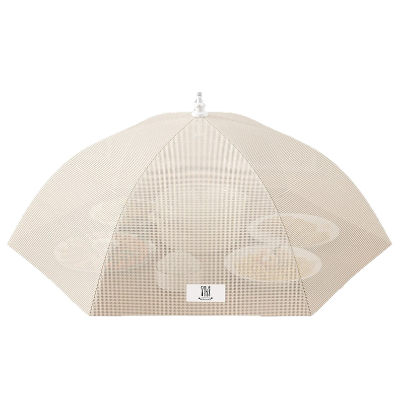 Anti-bacterial Mildew Cover New Household Artifact Foldable Anti-fly Dust Mesh Cover Umbrella Leftover Food Cover