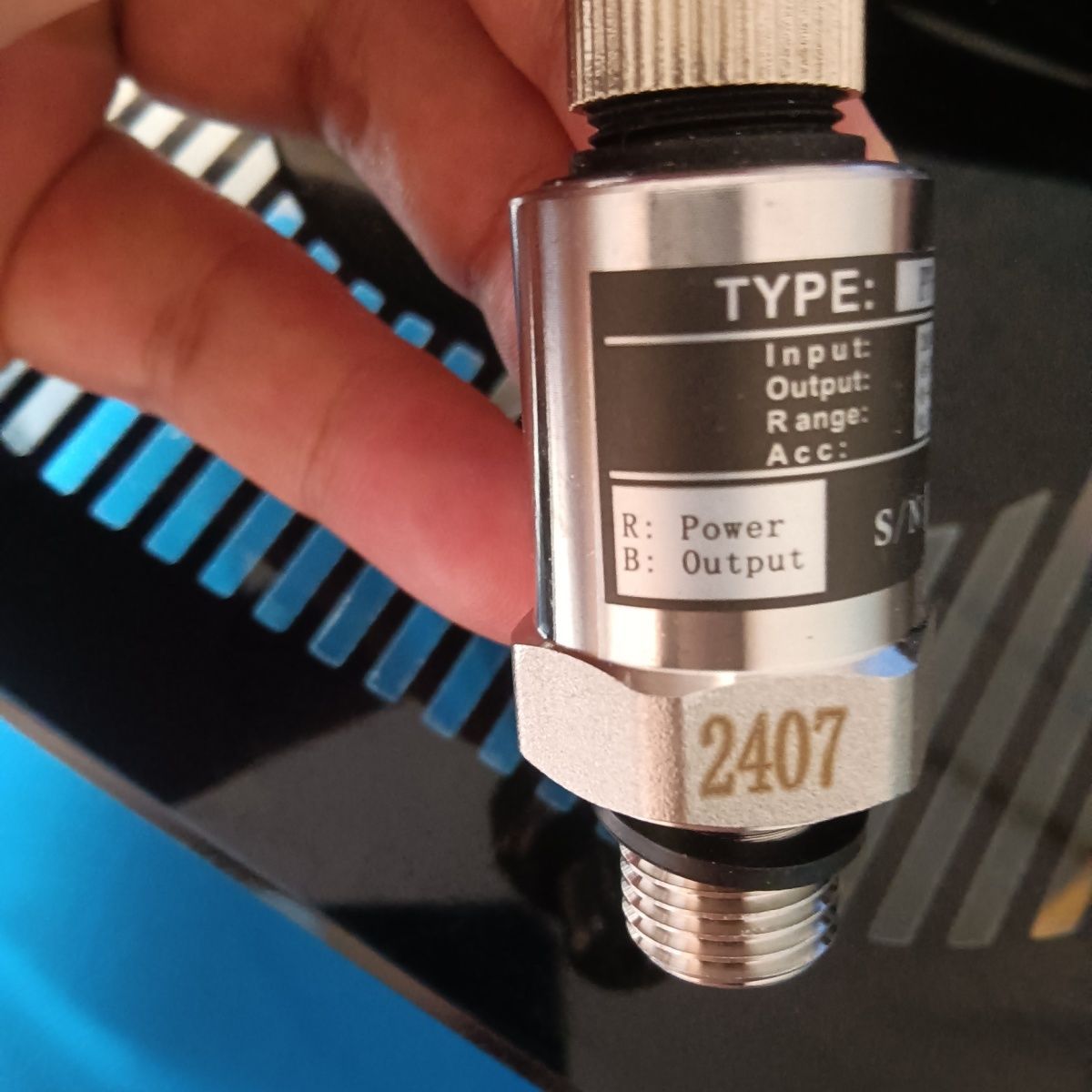 Датчик давления двухточечный без проводного зонда, ток 4-20Ma, напряжение 9-36 В, универсальный для воздушного компрессора и водяного насоса