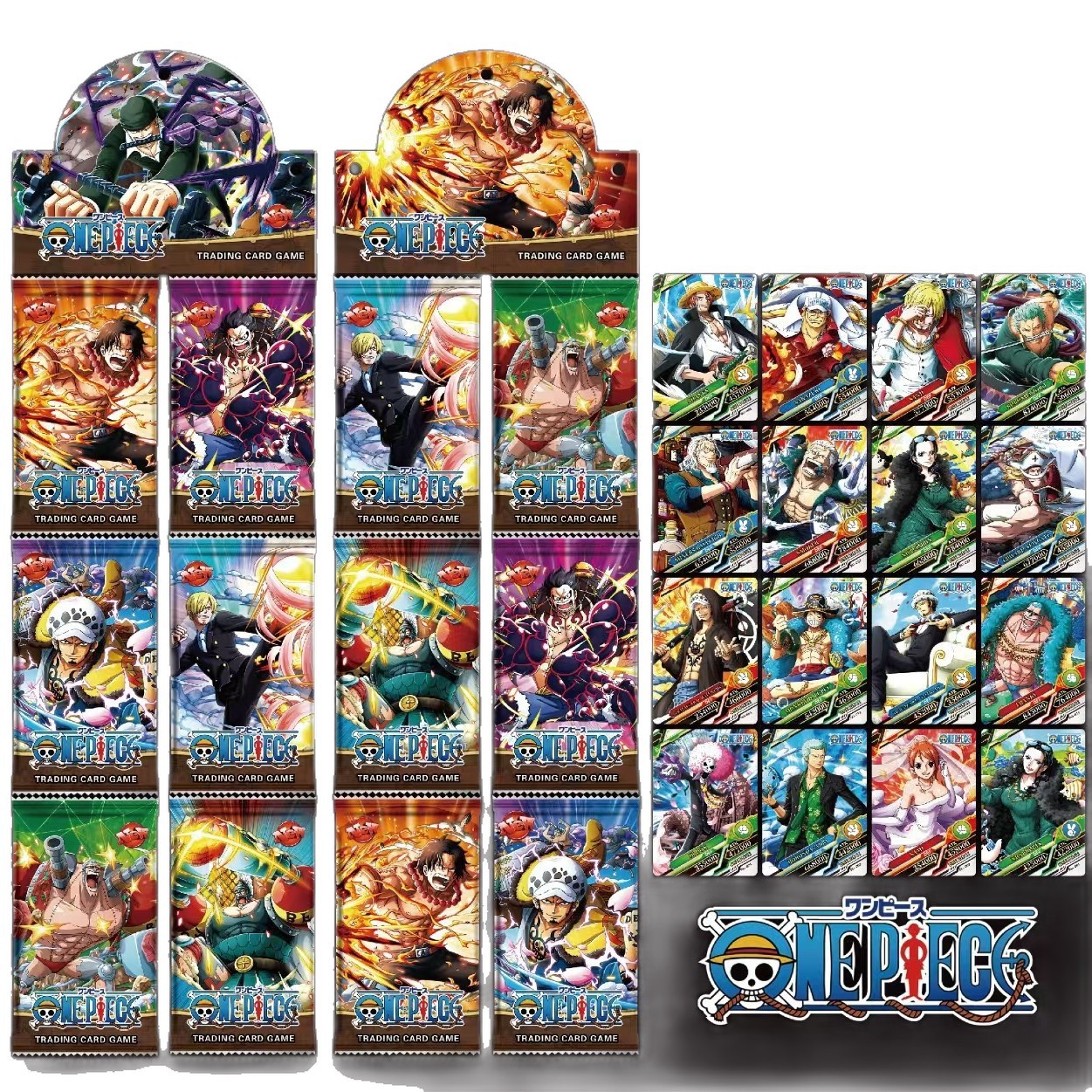 Pure English Foreign Trade Version of Animal Pikachu Pokémon Cards, 288 Cards, Hanging Packaging