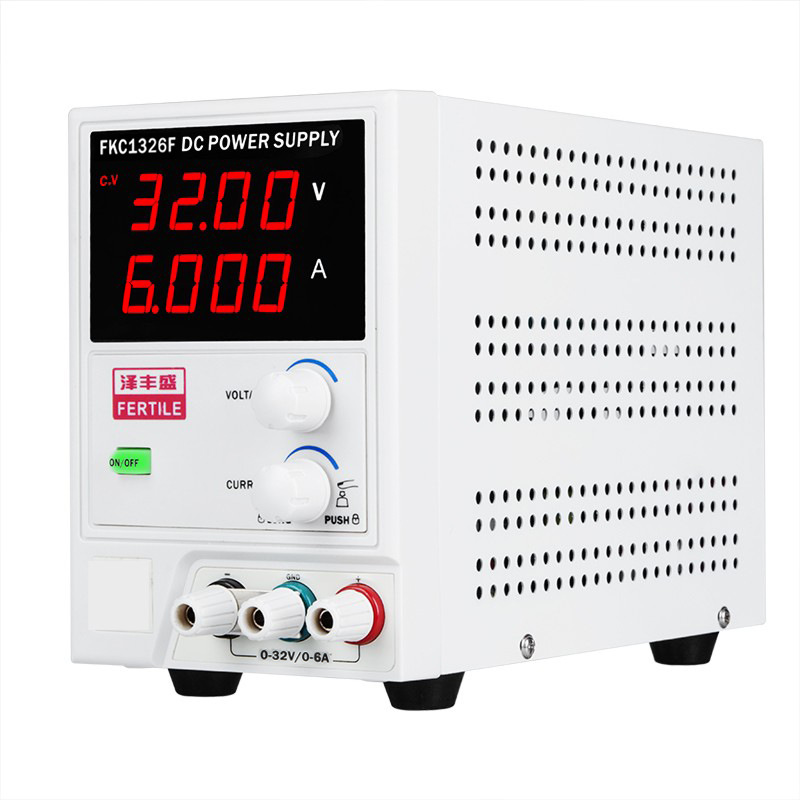 Customized Processing Dc Regulated Power Supply Fkc1326F Four-Digit Display Adjustable Digital Display High Ammeter Regulated Power Supply