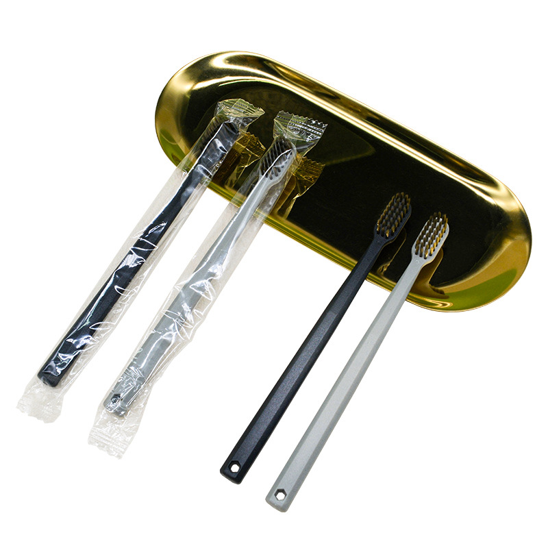Hotel disposable toothbrush single wholesale hotel bath center Tang Quan disposable single toothbrush factory outlet
