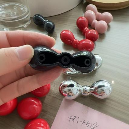 Factory direct creative bow cup lid candy box storage box handle toothpick tube lid decoration decoration ornaments