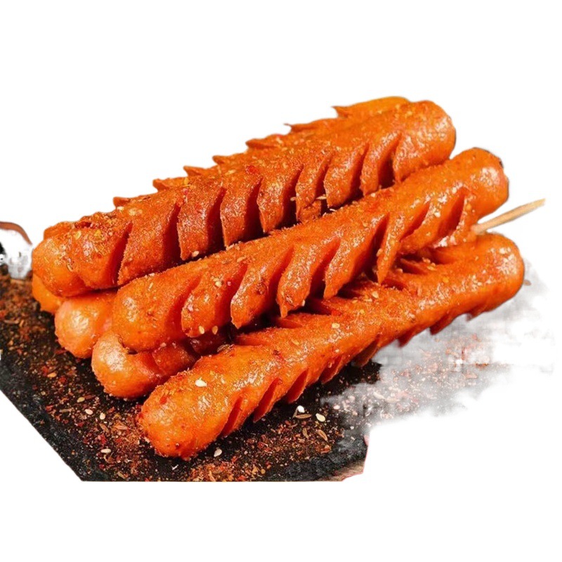 Ruiyuan starch sausage fried roasted sausage net red starch sausage roadside stall fried northeast barbecue sausage fried iron plate sausage wholesale