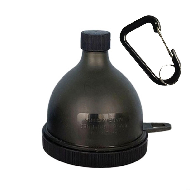 150 мл контейнер для протеинового порошка, новый портативный контейнер с карабином, воронка, спортивный фитнес контейнер