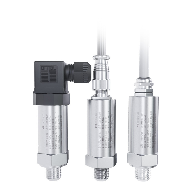 Professional Diffused Silicon Pressure Transmitter Digital Display High-Precision 4-20Ma Oil Pressure Air Pressure Hydraulic Water Pressure Sensor