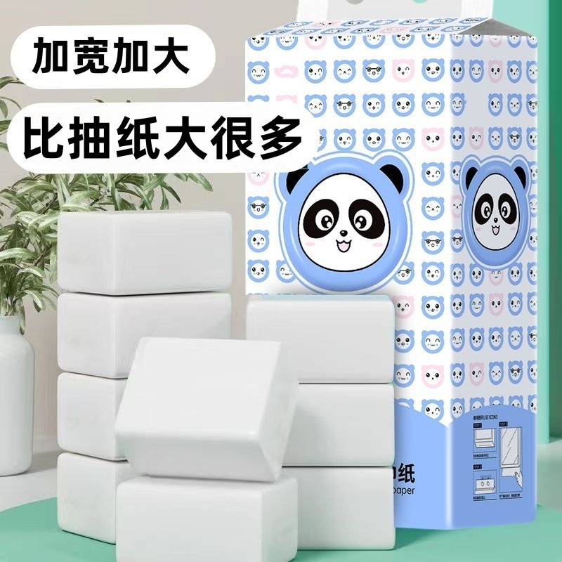 Full Box of 10 Wall-Mounted Paper Towels for Household Hanging Removable Paper Towels Large Pack of Lifting Toilet Hanging Paper Towels for Delivery