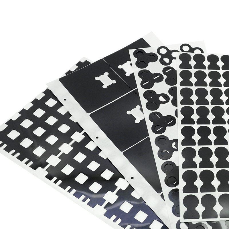 Factory black PC insulation sheet flame retardant, fireproof and high temperature resistant Mala battery insulation sheet customized processing