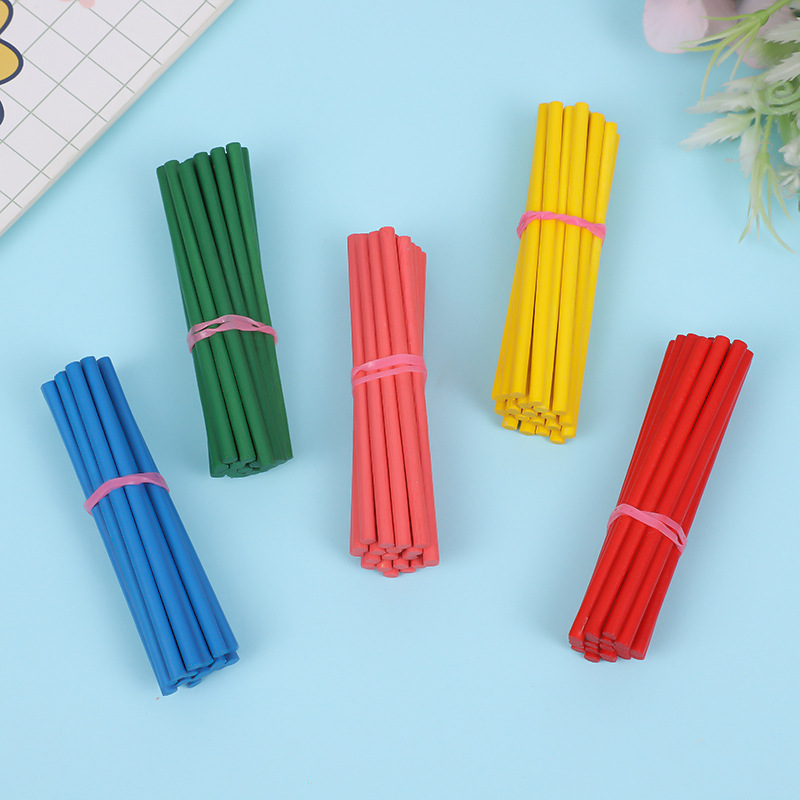 Children's math stick first grade addition and subtraction counting stick 3.5 color counting stick student counting stick teaching aids batch