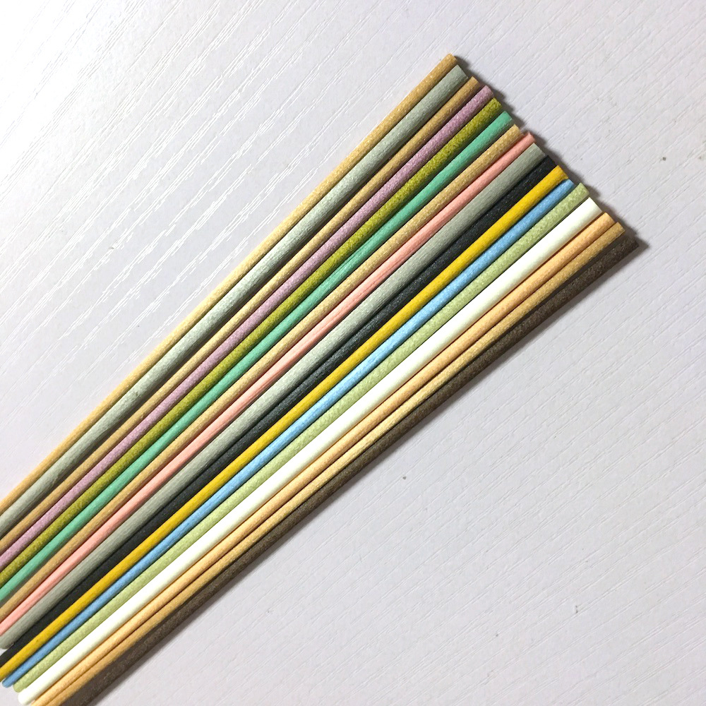 Aromatherapy Sticks, Perfume Essential Oil Diffuser Sticks, Flameless Colorful Aromatherapy Fiber Sticks, Diffuser Sticks in Stock, Wholesale from Manufacturer